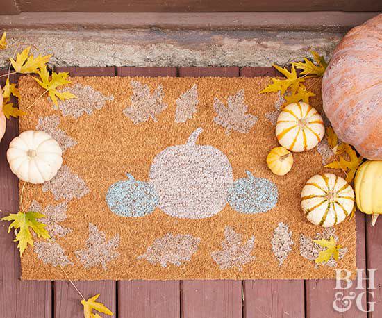 halloween outdoor mat