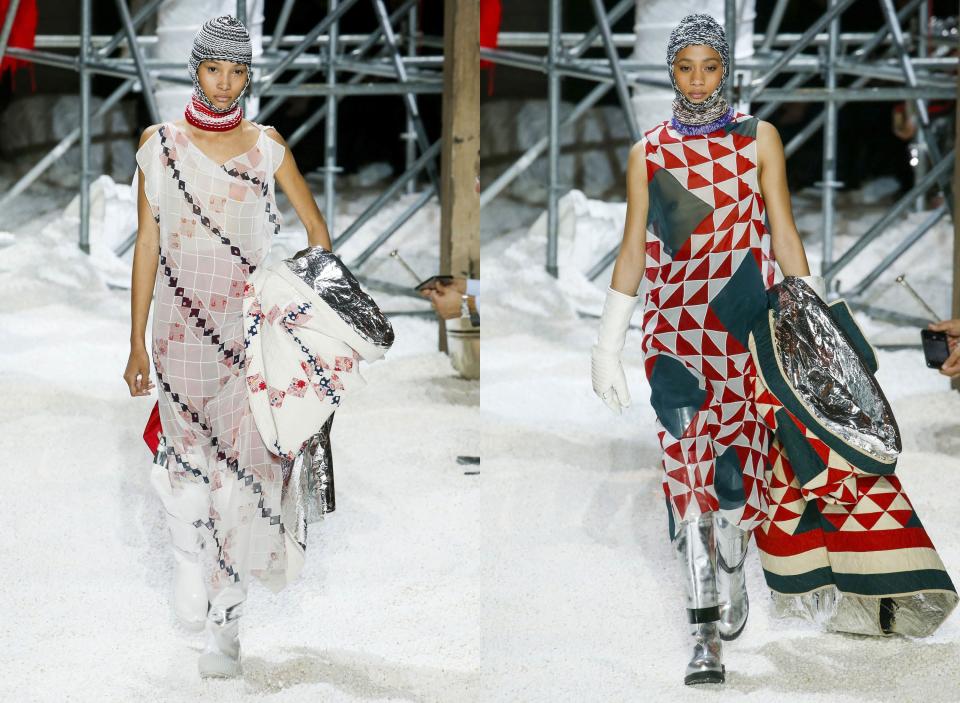 Quilting generates buzz at NYFW.