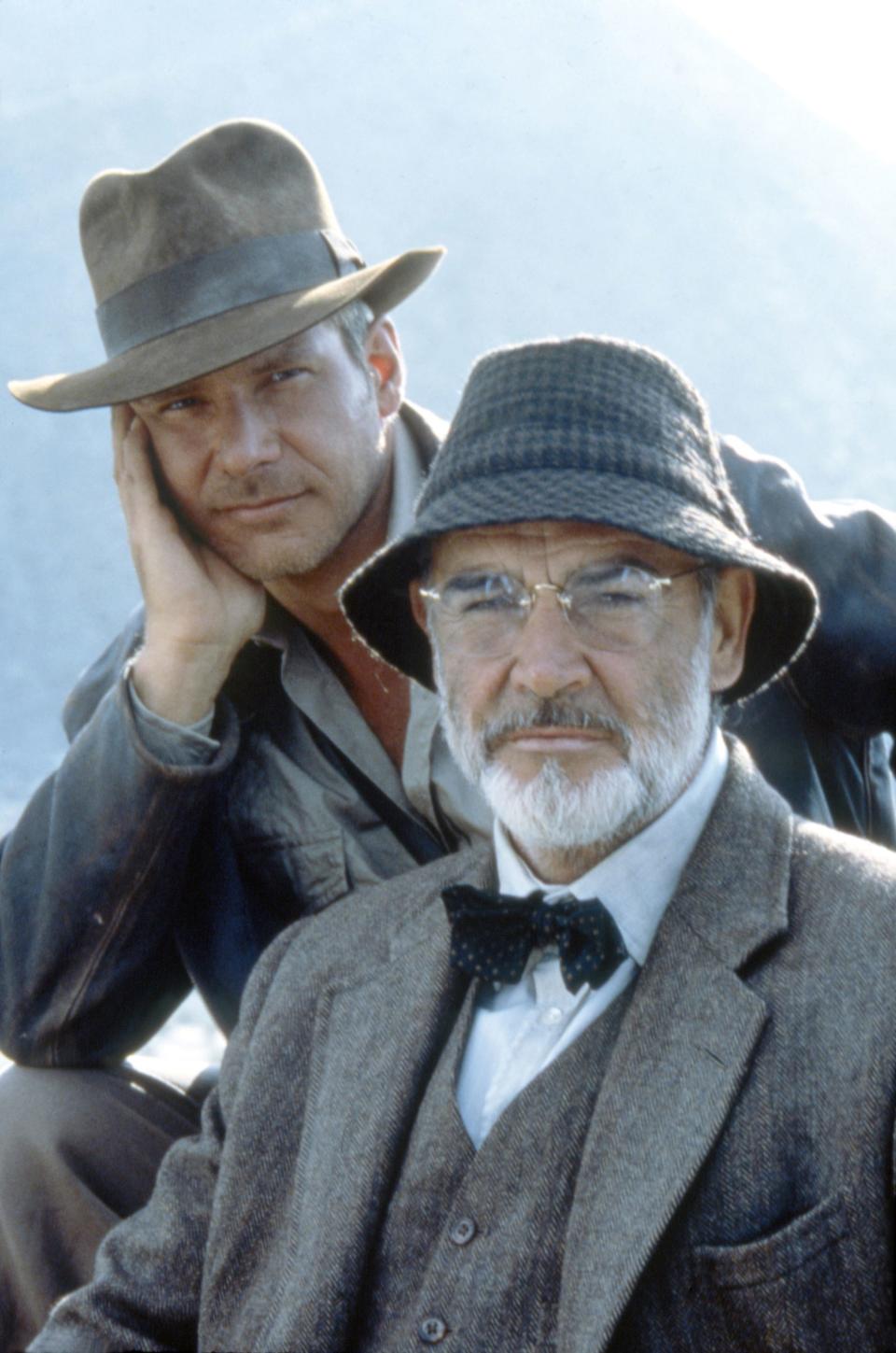 harrison ford sean connery indiana jones and the last crusade