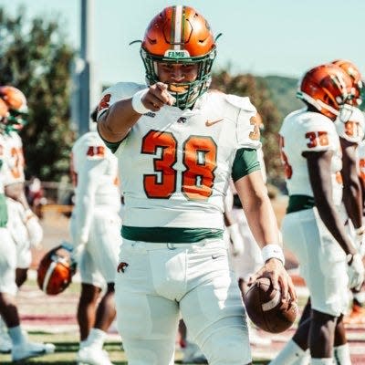 Florida A&M Rattlers long snapper Lawrence Martinez.