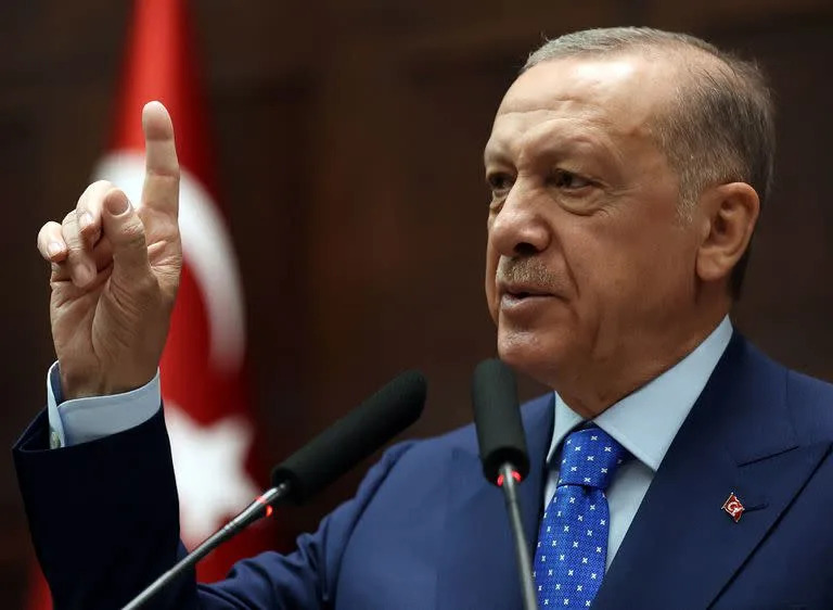 El presidente de Turquía Recep Tayip Erdogan