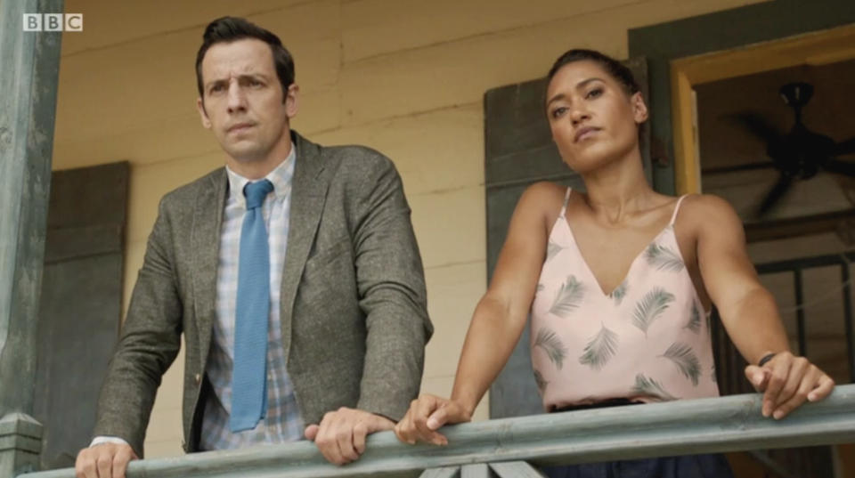 Death in Paradise viewers think Sunset_Chaser is actually DS Florence Cassell, played by Josephine Jobert. (BBC)