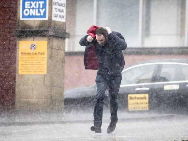 Sheffield United's game against Bournemouth went ahead despite the heavy rain