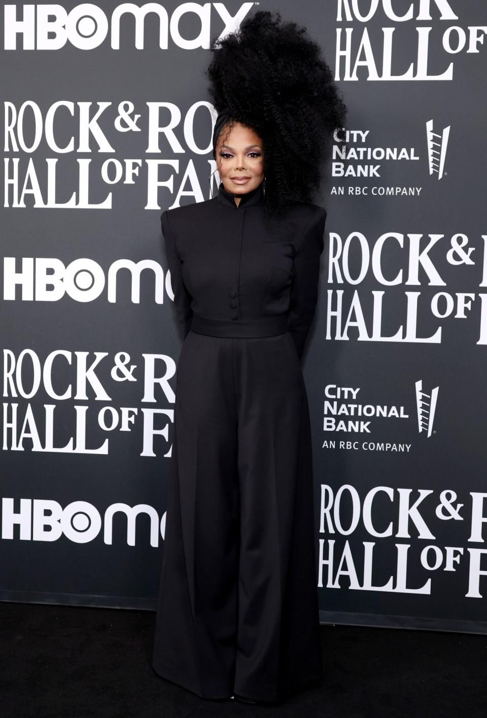 LOS ANGELES, CALIFORNIA - NOVEMBER 05: Janet Jackson poses in the press room during the 37th Annual Rock & Roll Hall of Fame Induction Ceremony at Microsoft Theater on November 05, 2022 in Los Angeles, California. (Photo by Emma McIntyre/Getty Images for The Rock and Roll Hall of Fame)