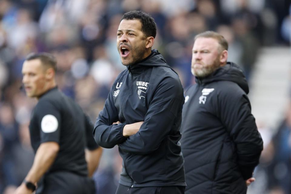 Liam Rosenior has taken the reins as Derby look set to be rescued next week (Richard Sellers/PA) (PA Wire)