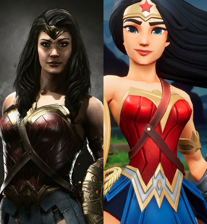 Wonder Woman es un personaje seleccionable en Injustice 2 y MultiVersus