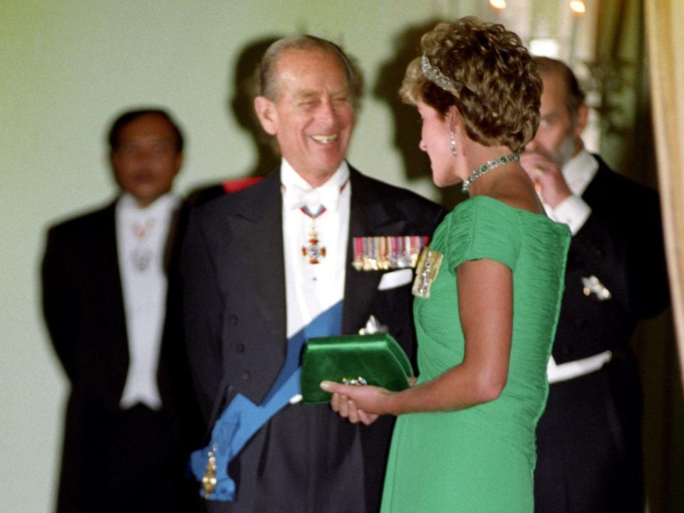 Prince Philip and Princess Diana