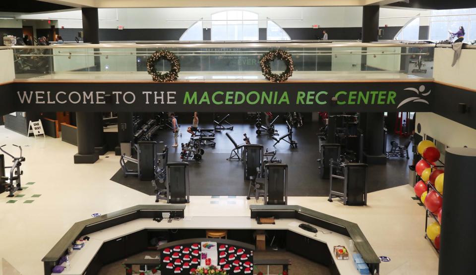 The Macedonia Family Recreation Center offers swimming, meeting rooms and fitness programs