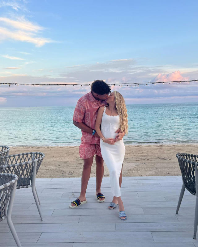 Patrick Mahomes' Wife Brittany Matthews' Baby Bump Photo Album