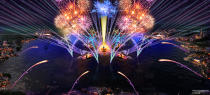 In 2020, the new "HarmonioUS" will debut at Epcot as the largest nighttime spectacular ever created for a Disney park. It will celebrate how the music of Disney inspires people the world over, carrying them away harmoniously on a stream of familiar Disney tunes reinterpreted by a diverse group of artists from around the globe. "HarmonioUS" will feature massive floating set pieces, custom-built LED panels, choreographed moving fountains, lights, pyrotechnics, lasers and more. (Disney)