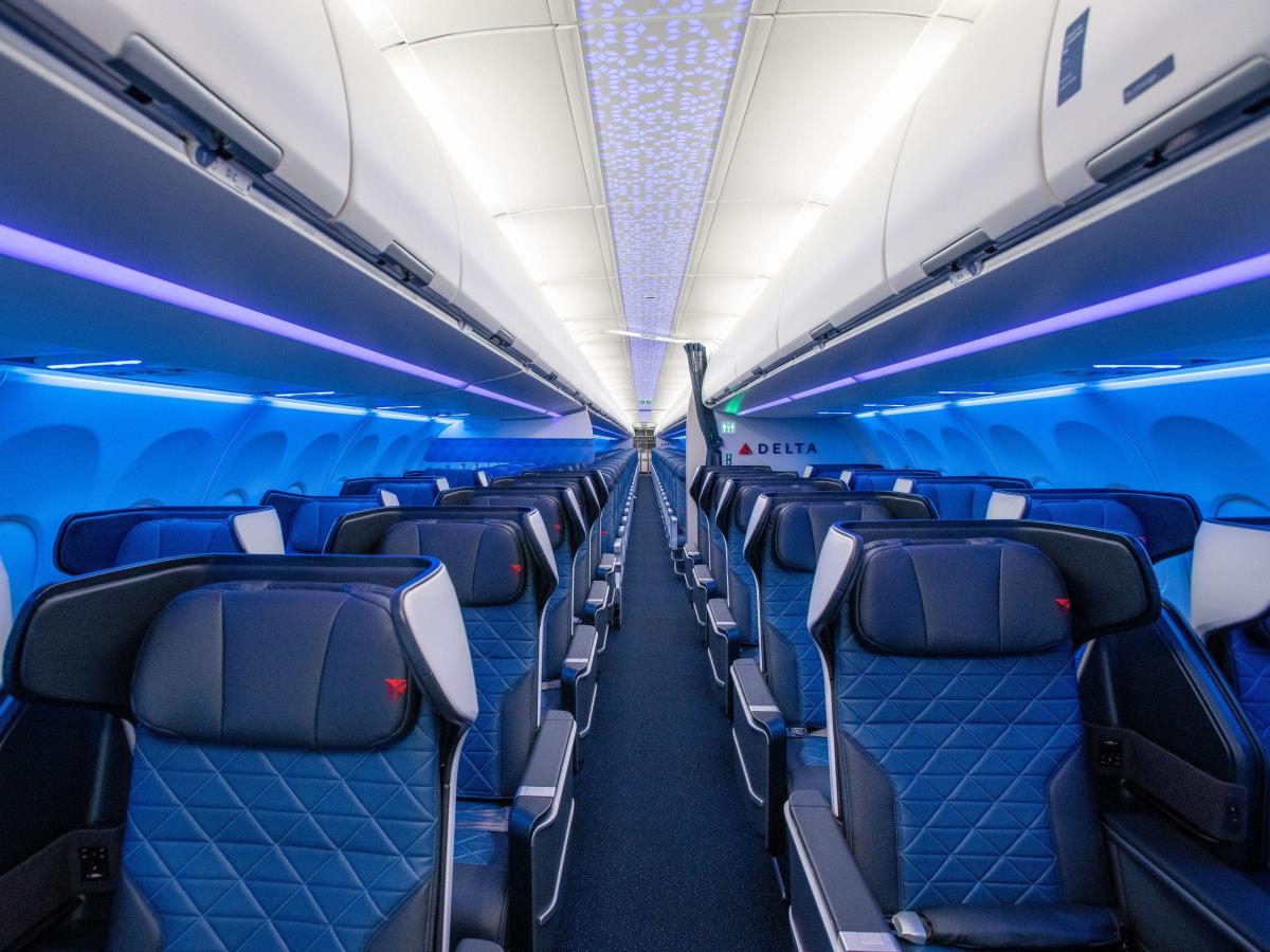 Delta flies its Airbus A321neo for the first time - see inside a ...