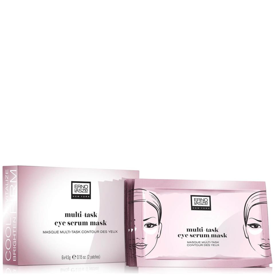 <p><a href="https://go.redirectingat.com?id=74968X1596630&url=https%3A%2F%2Fwww.skinstore.com%2Ferno-laszlo-multi-task-eye-serum-mask-6-pack%2F11640752.html&sref=https%3A%2F%2F" rel="nofollow noopener" target="_blank" data-ylk="slk:Shop Now;elm:context_link;itc:0;sec:content-canvas" class="link ">Shop Now</a></p><p>Multi-Task Eye Serum Mask (6-Pack)</p><p>skinstore.com</p><p>$21.00</p>