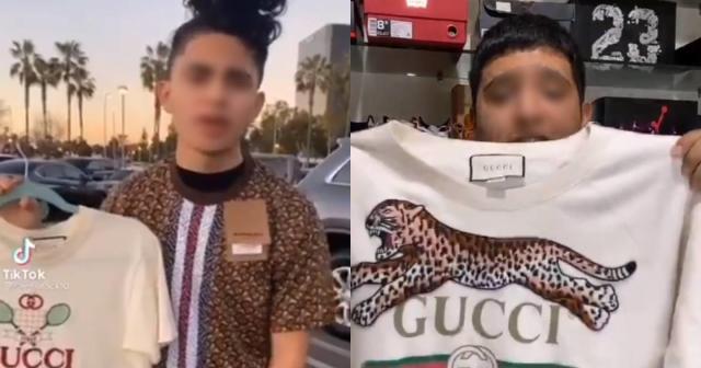 La batalla entre dos jóvenes por presumir su ropa de la marca Gucci