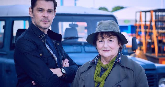 Kenny Doughty and Brenda Blethyn on ITV's Vera