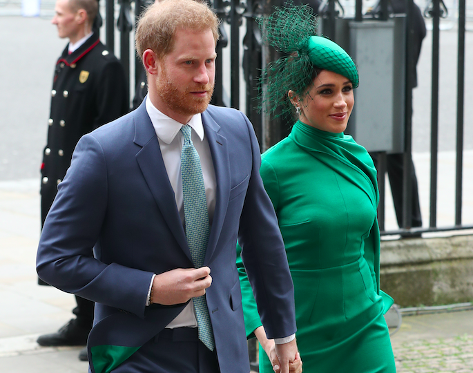 El futuro de Harry y Meghan se discutió en una cumbre en enero de 2020 (PA)