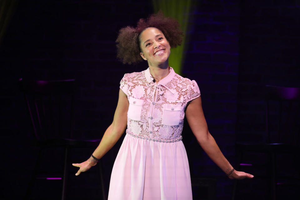 Amanda Seales onstage