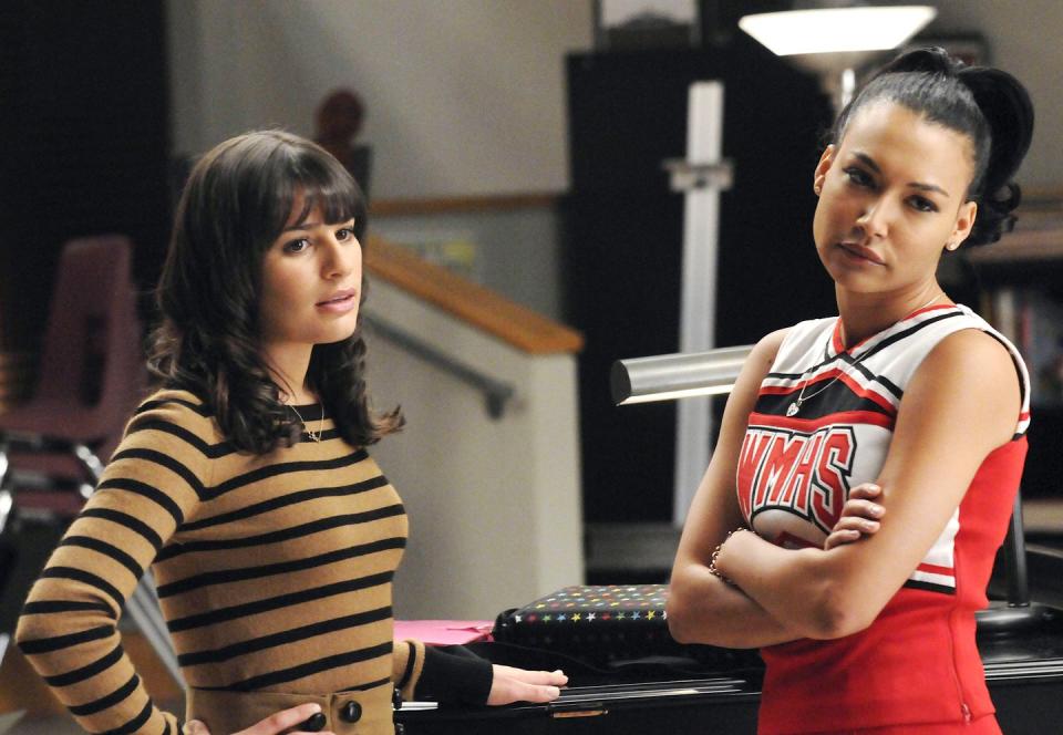Naya Rivera & Lea Michele, Glee