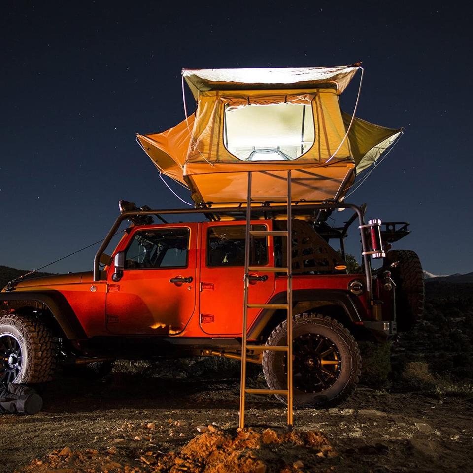 3) Overlander Jeep Rooftop Tent