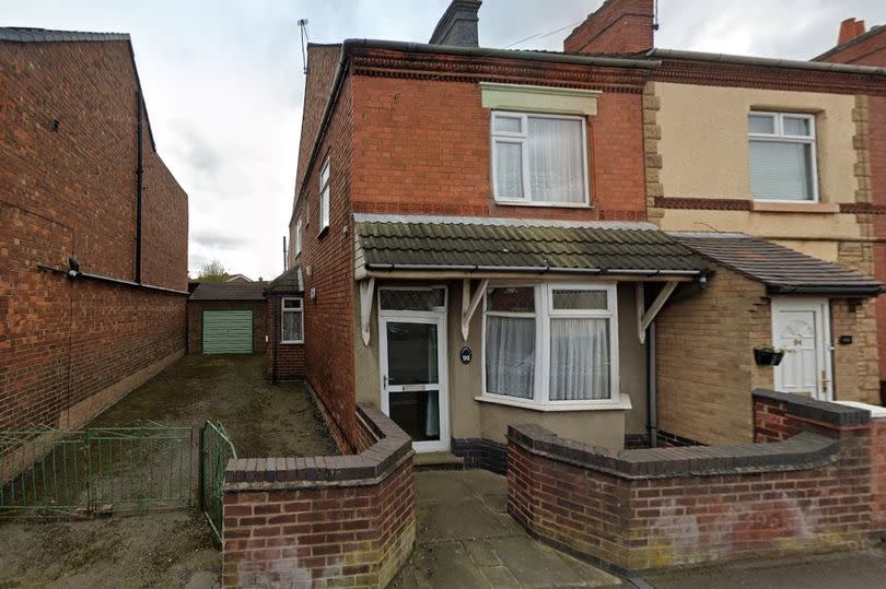 Street view of 92 Chapel Street in Ibstock