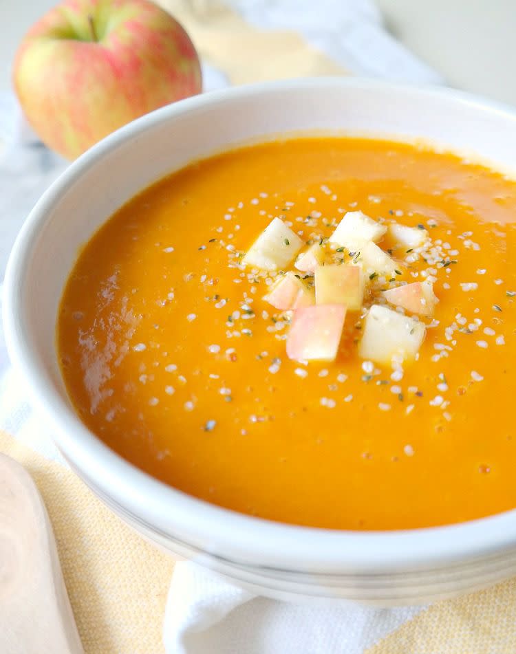 Cleansing Carrot Autumn Squash Soup