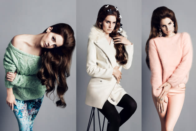 Mit diesem verführerischen Augenaufschlag wirbt Lana del Rey für H&M. (Bild: H&M)