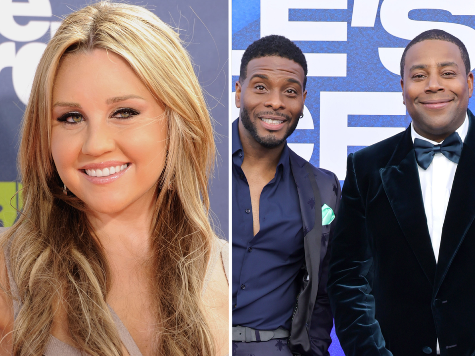 Amanda Bynes, Kel Mitchell and Kenan Thompson (Getty Images)