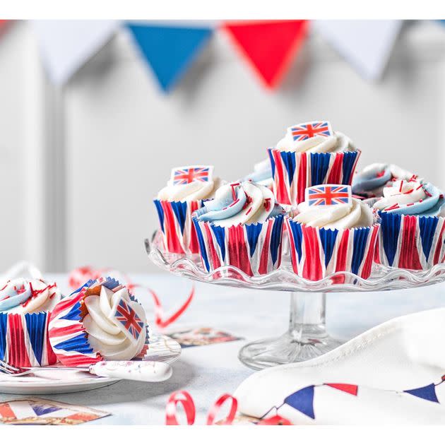 Red, white and blue (Photo: Sainsbury's)