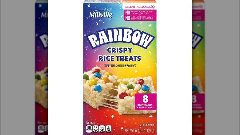 Aldi rainbow crispy rice treats