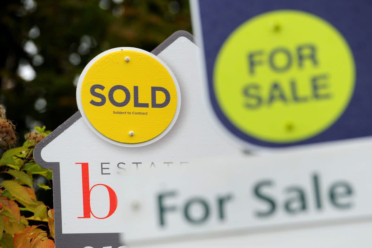 The most recent available figures put 36 as the average age for owning a home (PA) (PA Wire)