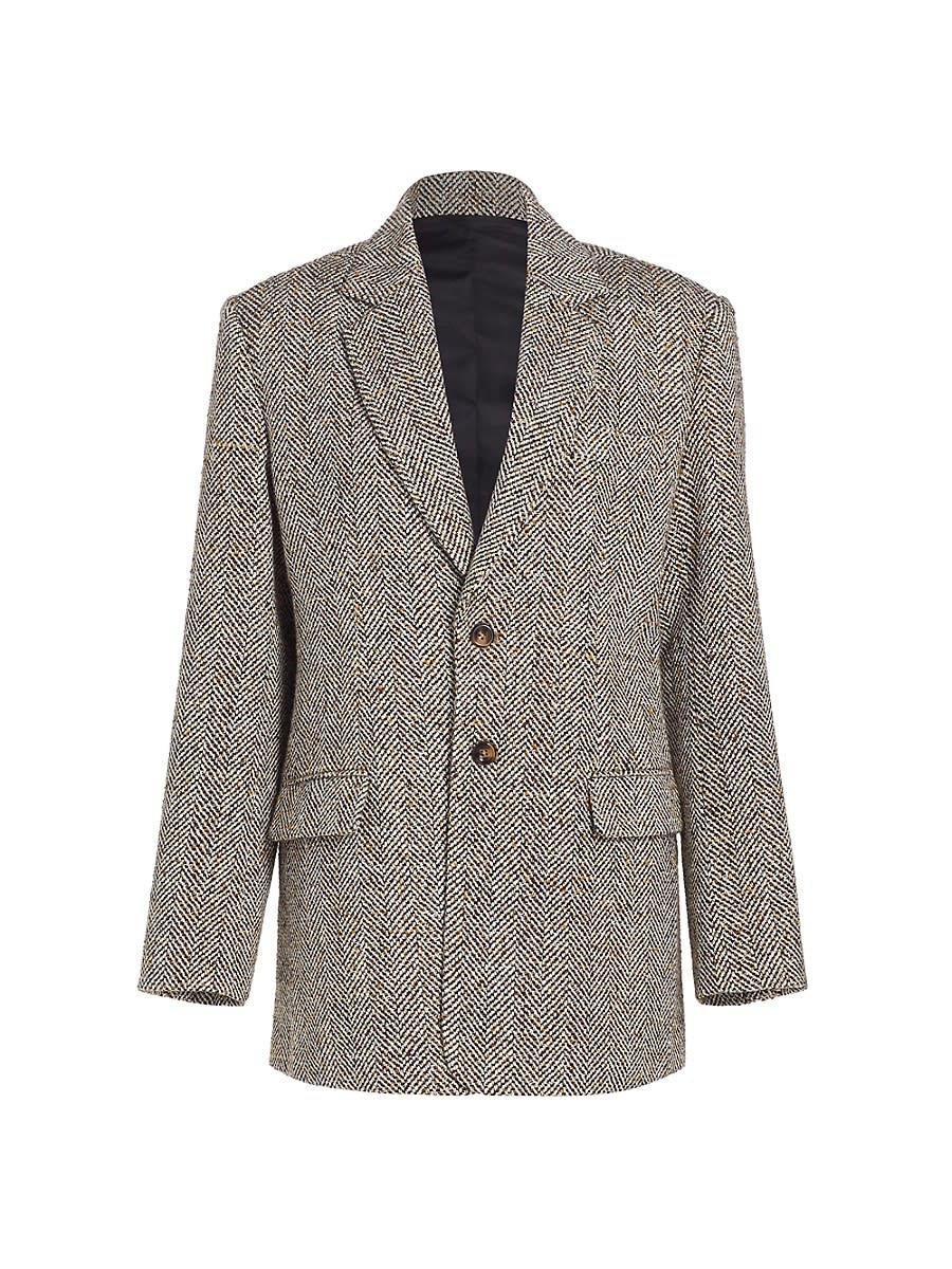 <p><a href="https://go.redirectingat.com?id=74968X1596630&url=https%3A%2F%2Fwww.saksfifthavenue.com%2Fproduct%2FRonny-Kobo-Grandpa-Tweed-Jacket-0400019266613.html&sref=https%3A%2F%2Fwww.townandcountrymag.com%2Fstyle%2Ffashion-trends%2Fg45791400%2Fsaks-fifth-ave-black-friday-sale%2F" rel="nofollow noopener" target="_blank" data-ylk="slk:Shop Now;elm:context_link;itc:0;sec:content-canvas" class="link ">Shop Now</a></p><p>Grandpa Tweed Jacket </p><p>saksfifthavenue.com</p><p>$481.60</p>