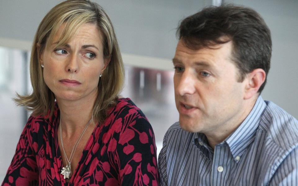 Kate and her husband Gerry McCann, of Rothley, Leicestershire, have always vowed to never give up hope of finding their daughter - Credit: Dan Kitwood/Getty