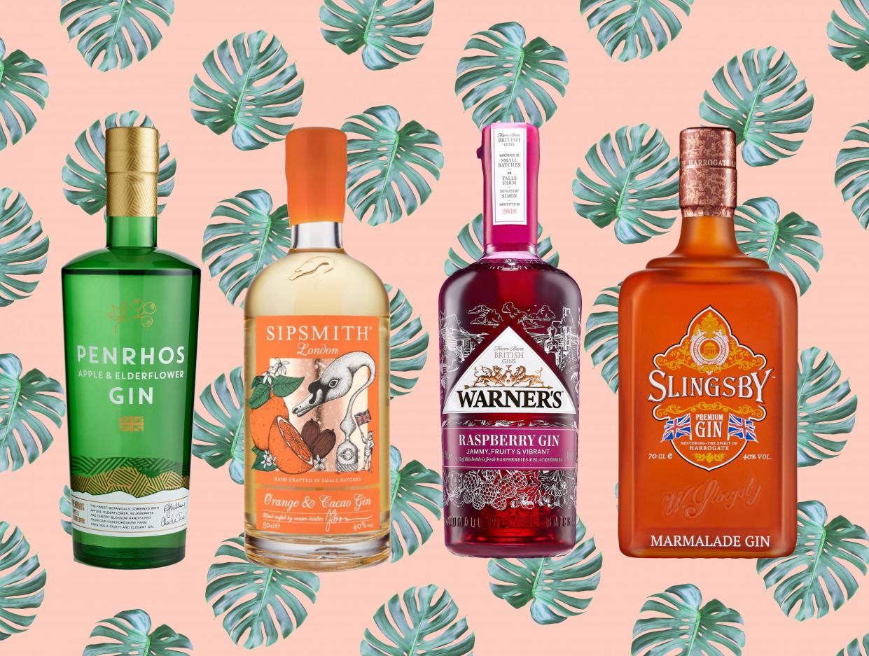 Just as non-flavoured gins can be used in a variety of ways, their flavoured counterparts can be just as versatile (The Independent/iStock)