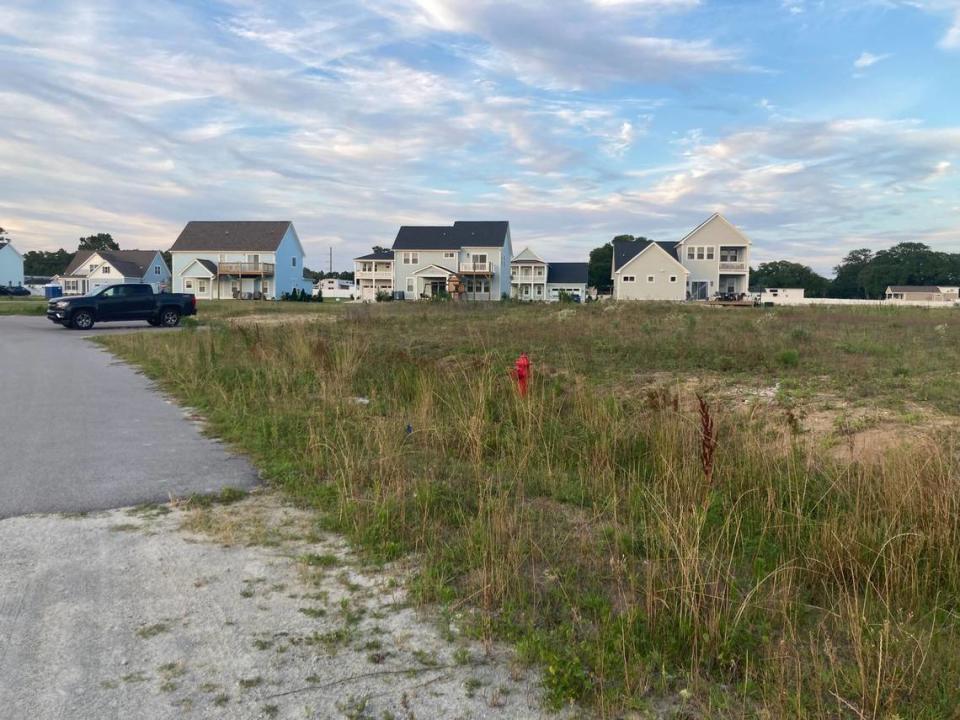 Building on a portion of the Bridge View development in Cedar Point, N.C., has been halted after the discovery of what archaeologists say could be a significant historical site. A bill in the N.C. General Assembly would allow developers to disturb archaeological sites in coastal areas.