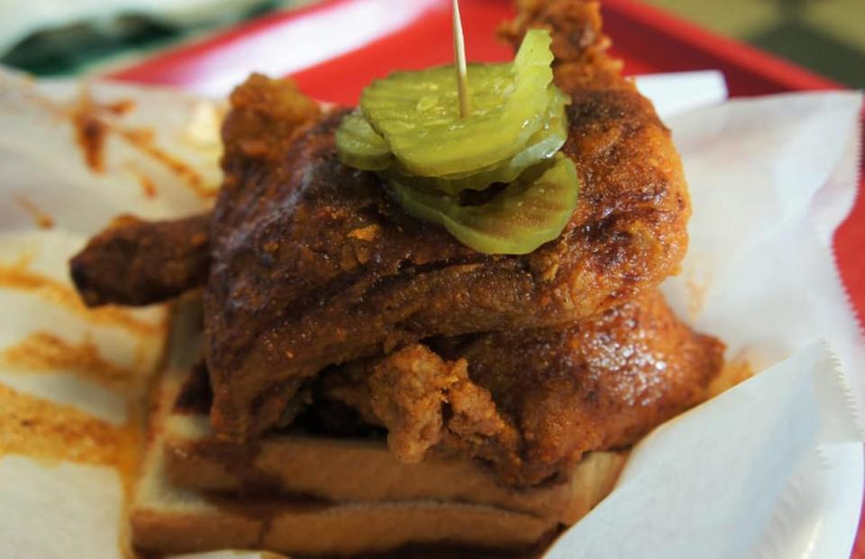 Tennessee: Nashville hot chicken