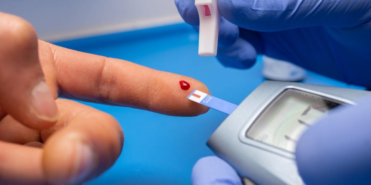 blood sugar test