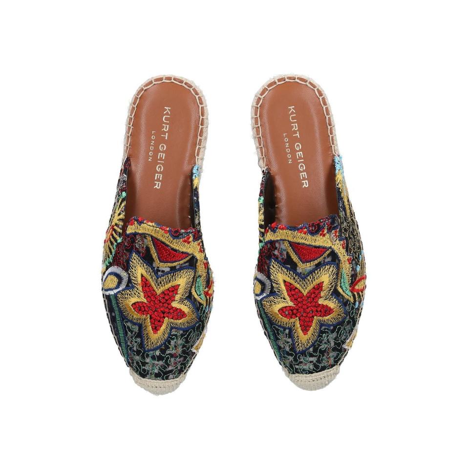 Embroidered Espadrilles, £99