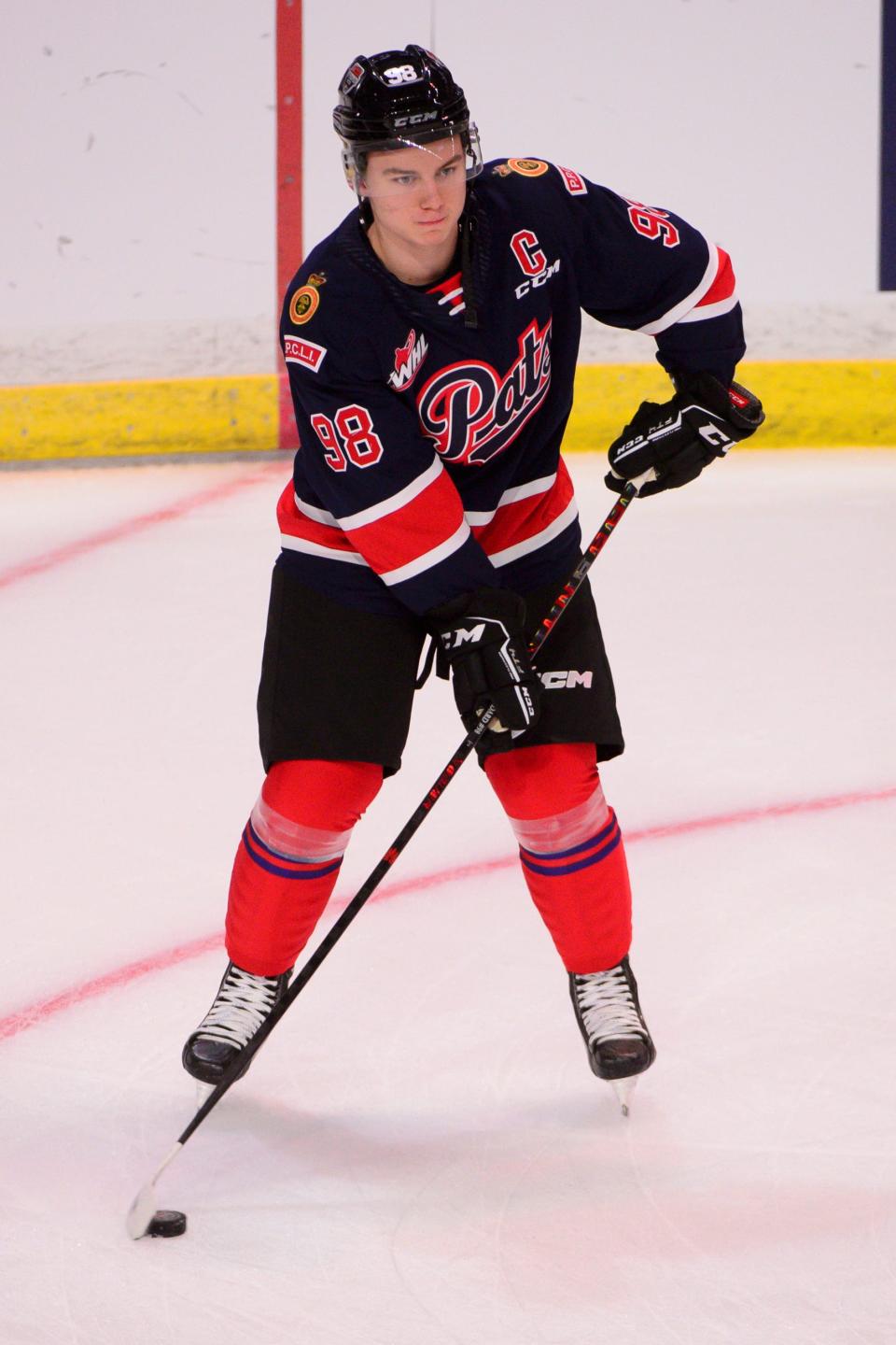 Connor Bedard was drafted No. 1 overall by the Chicago Blackhawks.