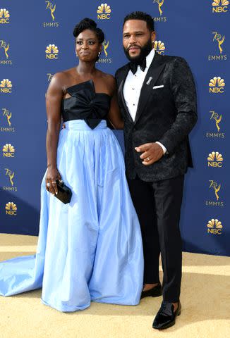 VALERIE MACON/AFP/Getty Anthony Anderson and Alvina Anderson