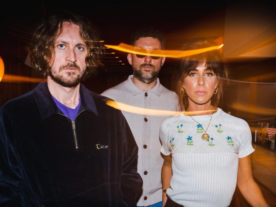 Dave McCabe, Sean Payne and Abi Harding of The Zutons (Jonathan Turton)