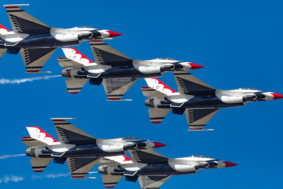 The 2023 Orlando Air Show at Orlando Sanford International Airport.