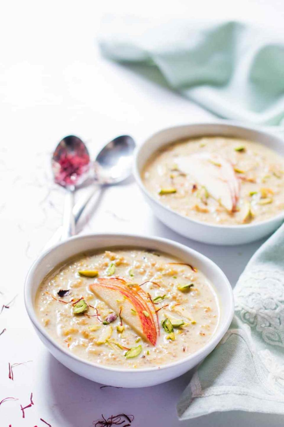 Quinoa Apple Kheer.