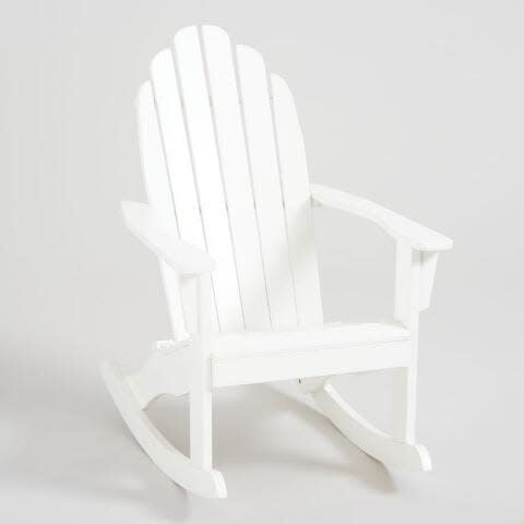 10) Adirondack Rocking Chair