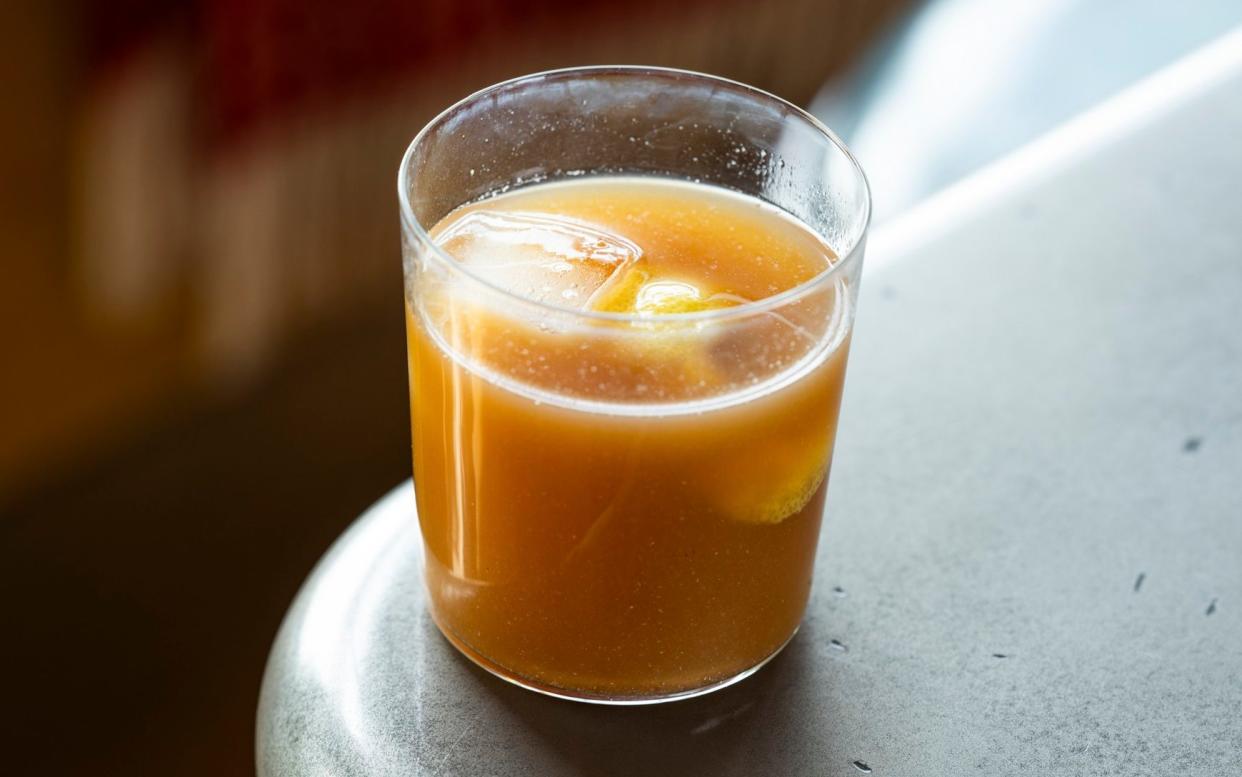 You can also make this drink chilled for summer sipping