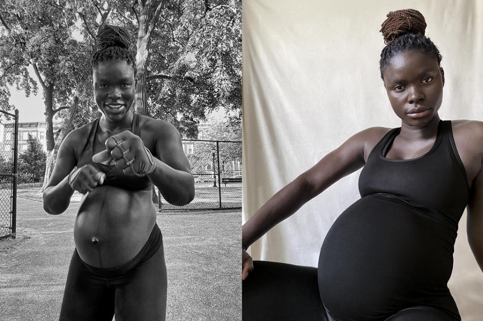 Jeneil Williams pour Nike Maternity