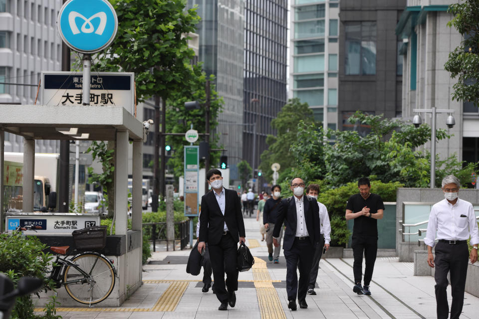 En Japón los trabajadores tienen mucha seguridad laboral. (Photo by Stanislav Kogiku/SOPA Images/LightRocket via Getty Images)