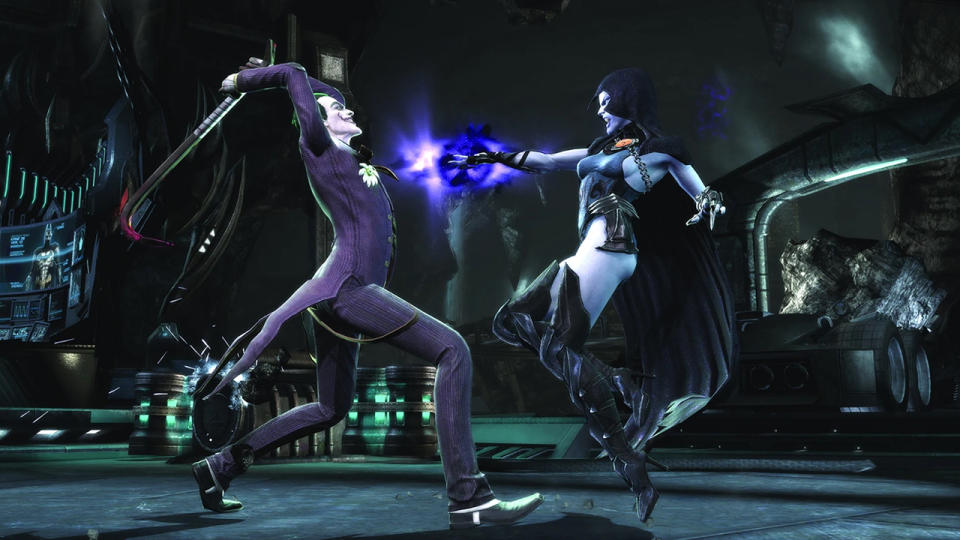 Still from the video game Injustice: Gods Among Us.