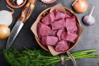 <p>You don’t want your diet to solely consist of red meat, but grass-fed beef is the smartest option. “Beef from grass-fed animals is a great source of conjugated linoleic acid (CLA),” says Dr. Gittleman. “CLA has been shown to substantially reduce the amount of fat in the body and to moderately increase the amount of lean tissue.”</p>