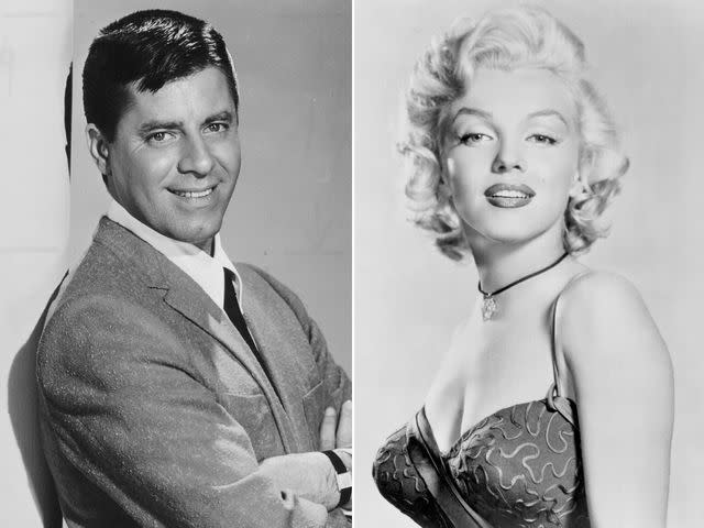 John Springer Collection/CORBIS/Corbis via Getty Images; Michael Ochs Archives/Getty Images Jerry Lewis; Marilyn Monroe.