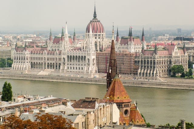 Budapest Skyline and Parliament Building, Hungary