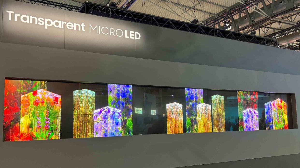  Samsung Transparent MicroLED. 